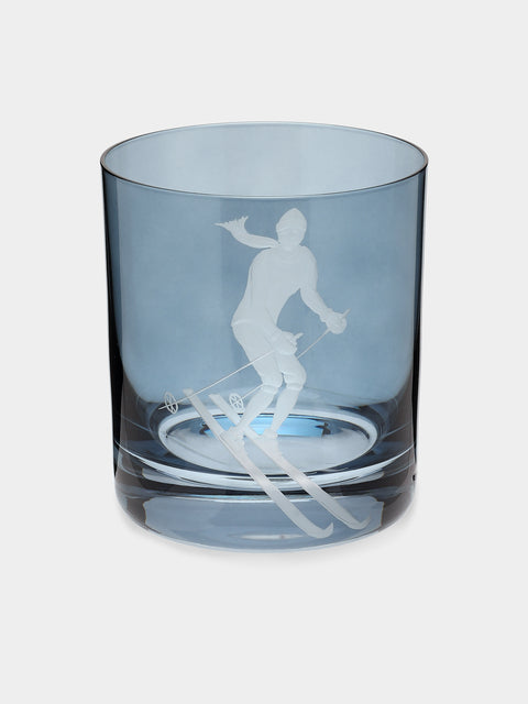 Artel - Sporting Hand-Engraved Crystal Double Old Fashioned Glass -  - ABASK - 