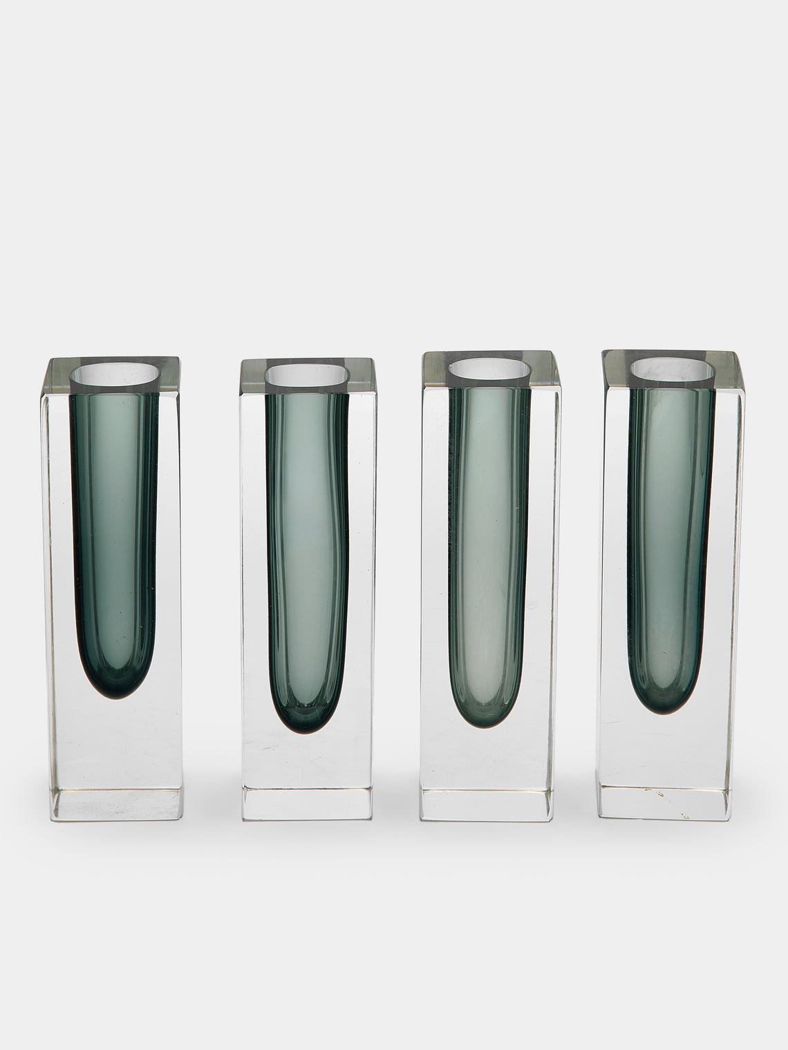 Antique and Vintage - 1970s Sommerso Murano Glass Bud Vases (Set of 4) -  - ABASK - 