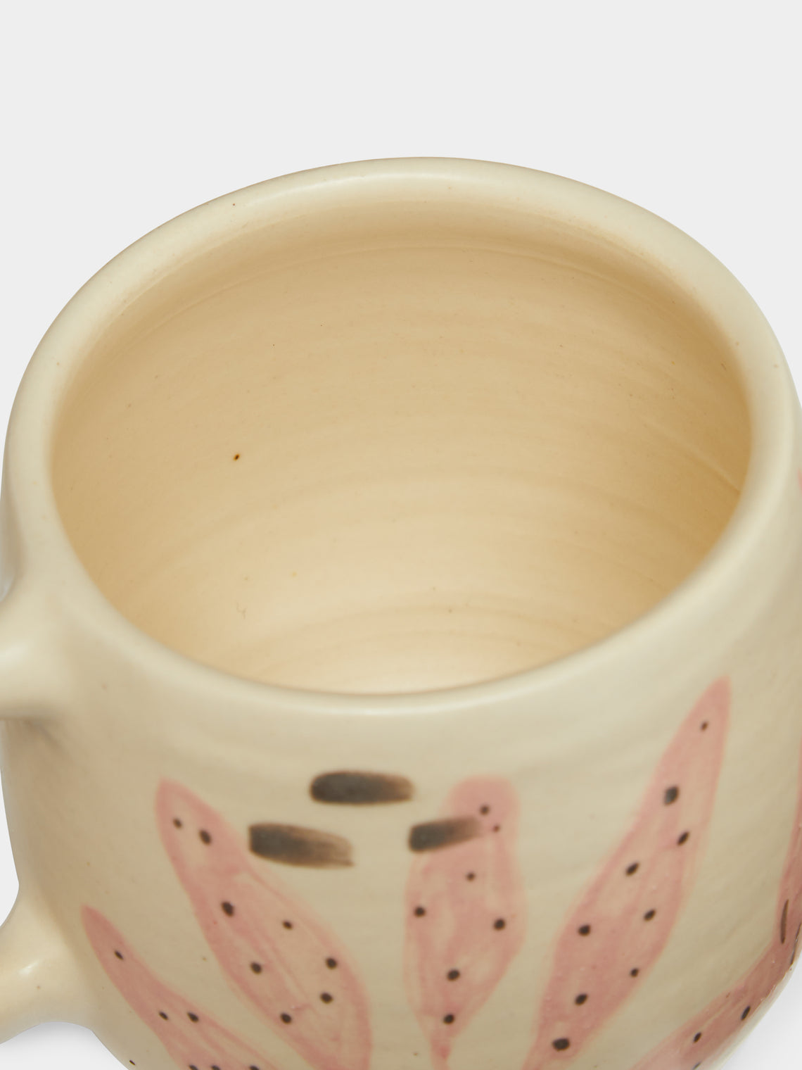 Azul Patagonia - Coffee Beans Hand-Painted Ceramic Mugs (Set of 2) -  - ABASK