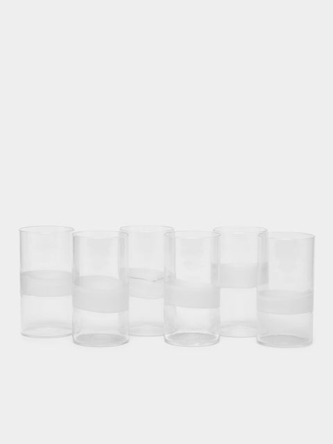 Antique and Vintage - Mid-Century Fulvio Bianconi Latimo Glasses (Set of 6) -  - ABASK