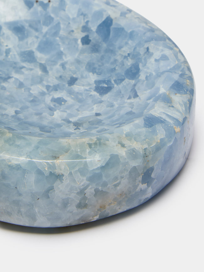 Jia Jia - Blue Calcite Soap Dish -  - ABASK