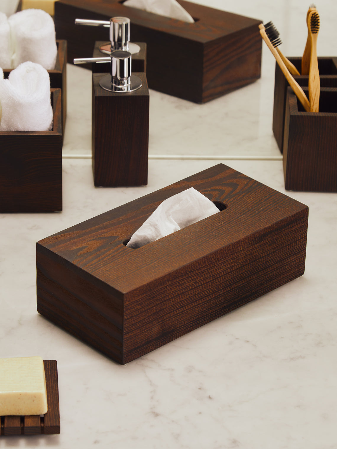 Decor Walther - Ash Wood Tissue Box -  - ABASK