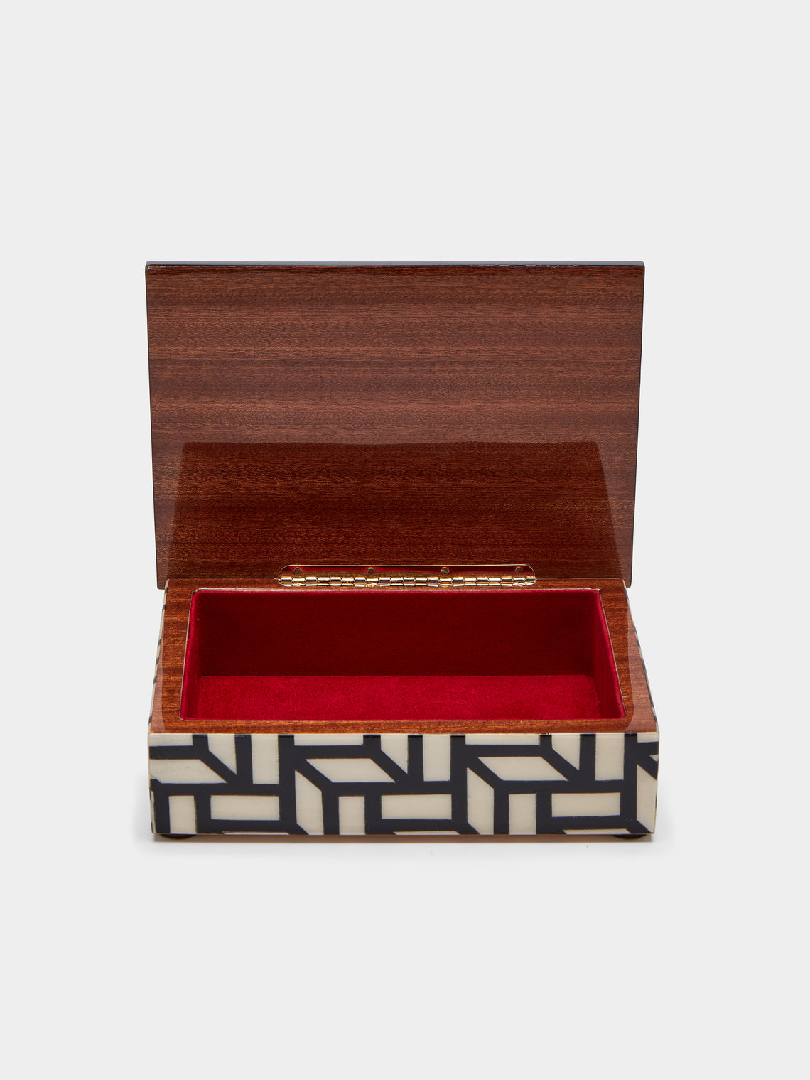 Biagio Barile - Geometric Wood Inlay Box -  - ABASK