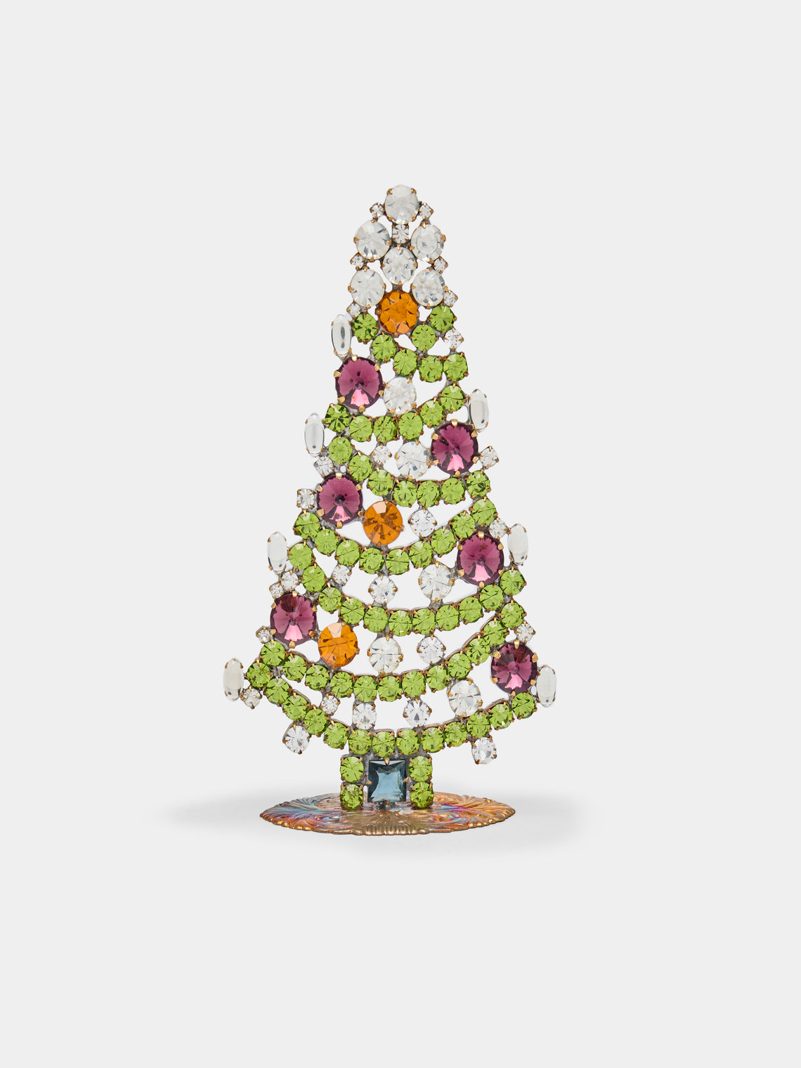 Antique and Vintage - 1930s Czech Jewelled Small Christmas Tree -  - ABASK - 