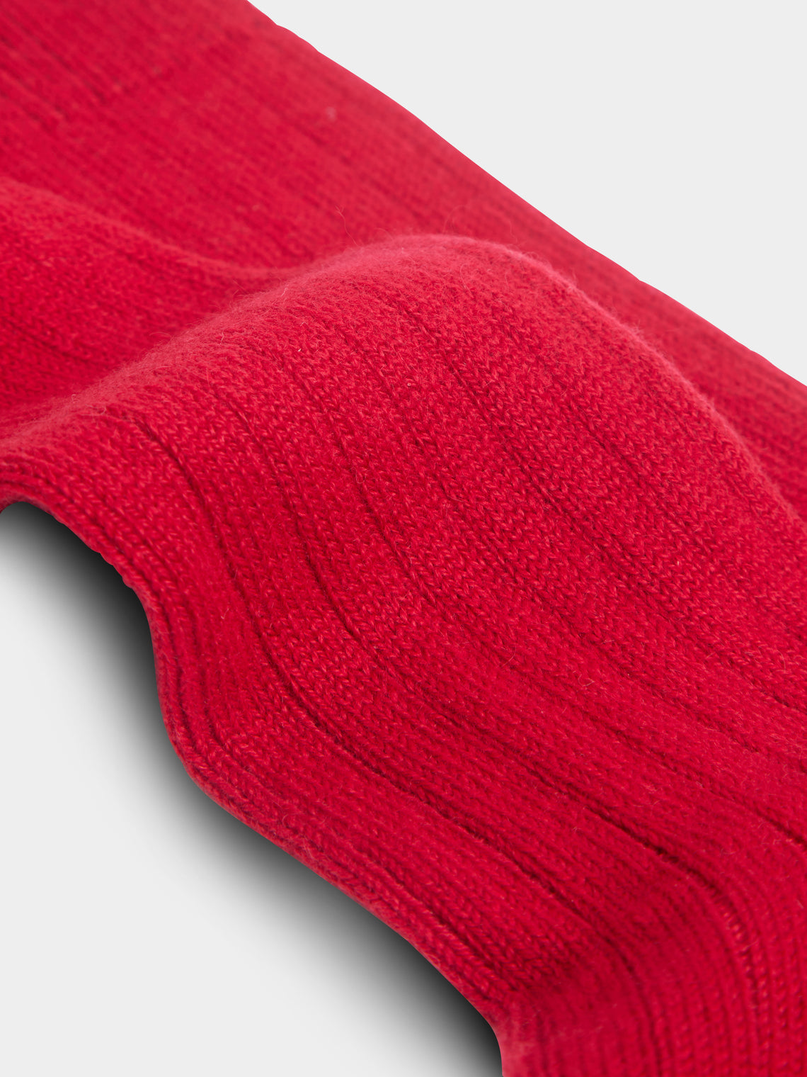 Maria La Rosa - Ribbed Cashmere Socks | One Size -  - ABASK