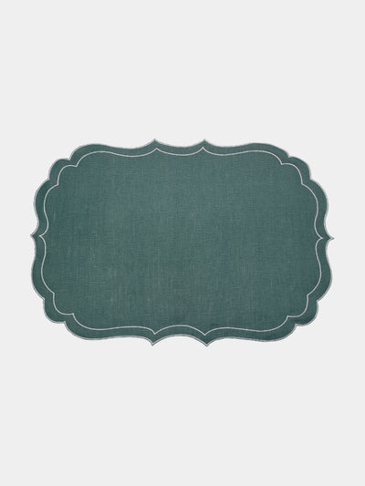 La Gallina Matta - Ninette Linen Placemats (Set of 4) -  - ABASK - 