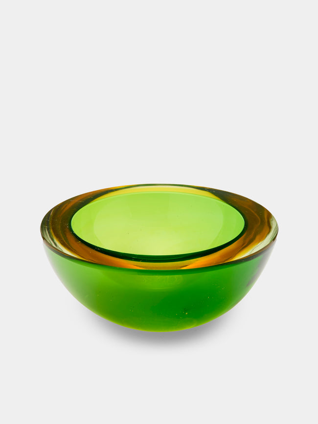 Antique and Vintage - Mid-Century Flavio Poli Murano Glass Ashtray -  - ABASK - 