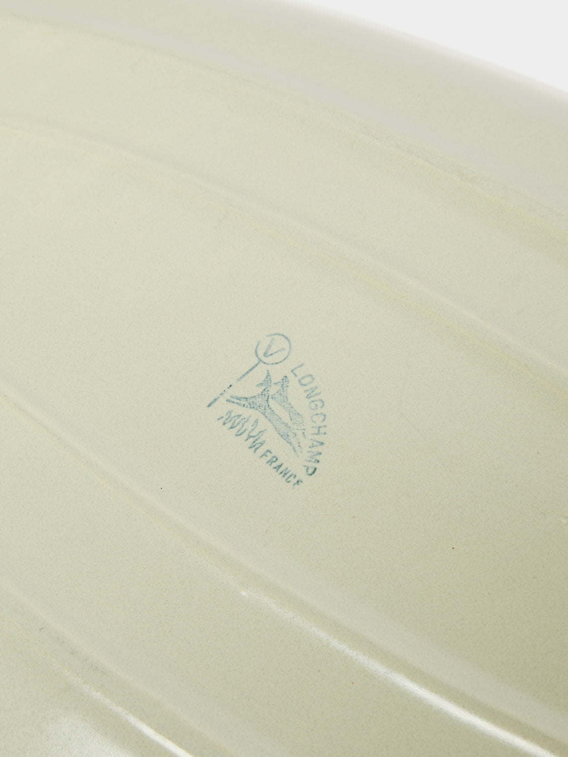 Antique and Vintage - 1950s Robert Picault for Longchamp Ceramic Platter -  - ABASK