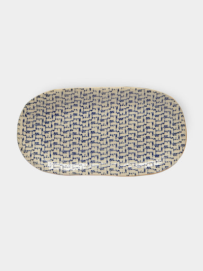 Terrafirma Ceramics - Hand-Printed Ceramic Small Fish Platter -  - ABASK - 