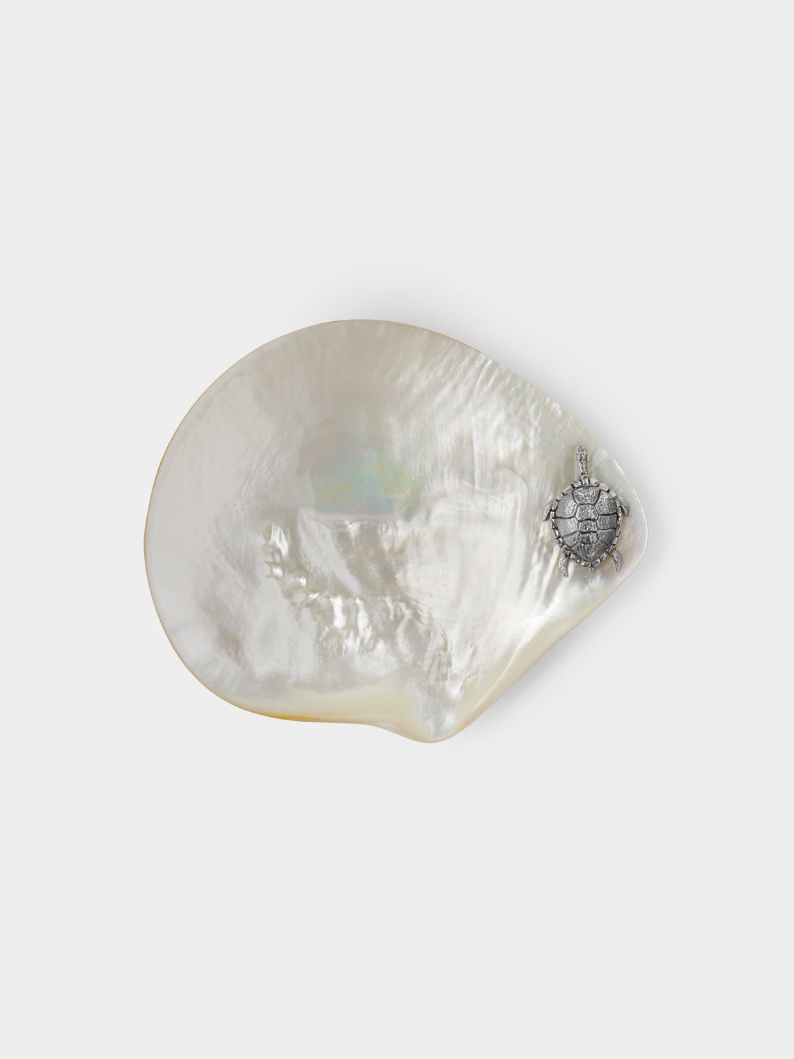 Objet Luxe - Silver-Plated and Mother-of-Pearl Plate -  - ABASK