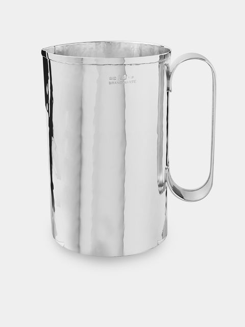 Brandimarte - Hammered Sterling Silver Jug - Silver - ABASK - 