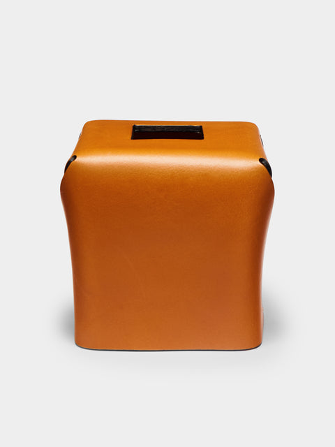 Oscar Maschera - Leather Square Tissue Box -  - ABASK - 