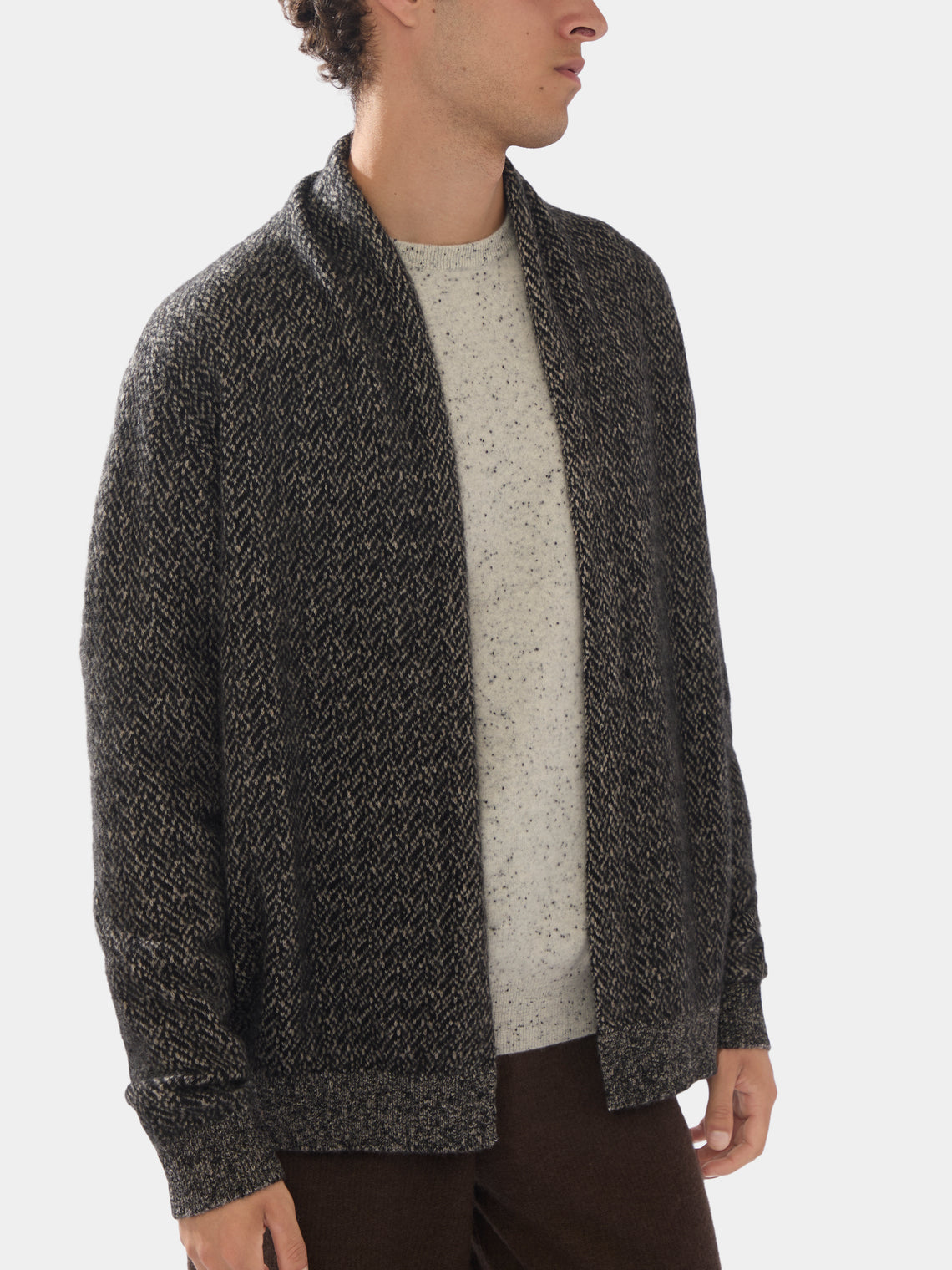 Frenckenberger - Hamza Cashmere Colour-Block Sweater -  - ABASK