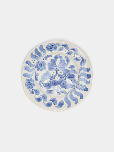 Zsuzsanna Nyul - Hand-Painted Ceramic Side Plates (Set of 4) -  - ABASK - 