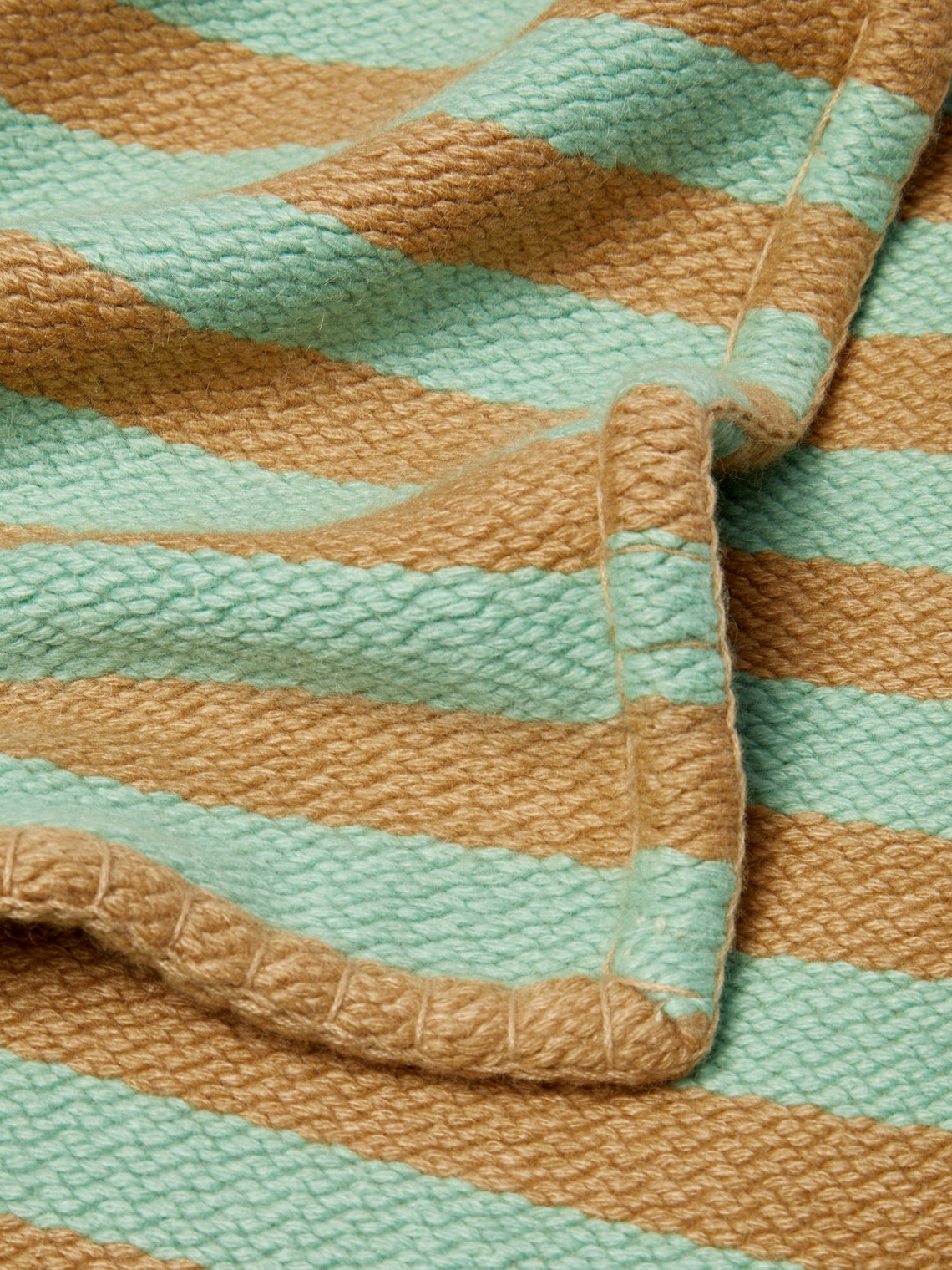 Studio Shamshiri x ABASK - Handwoven Cashmere Striped Extra Large Blanket -  - ABASK