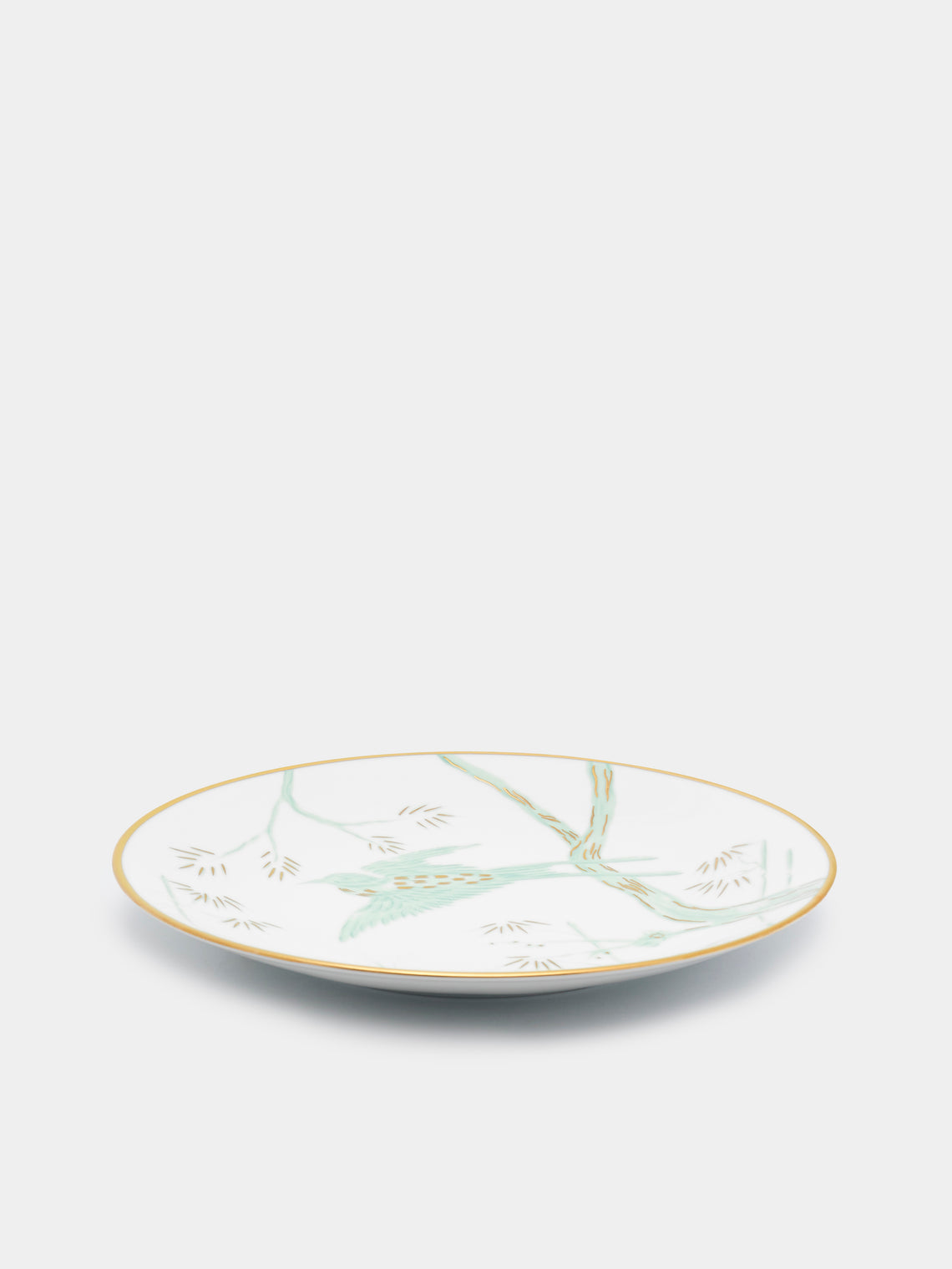 Pinto Paris - Envol Hand-Painted Porcelain Dinner Plate -  - ABASK