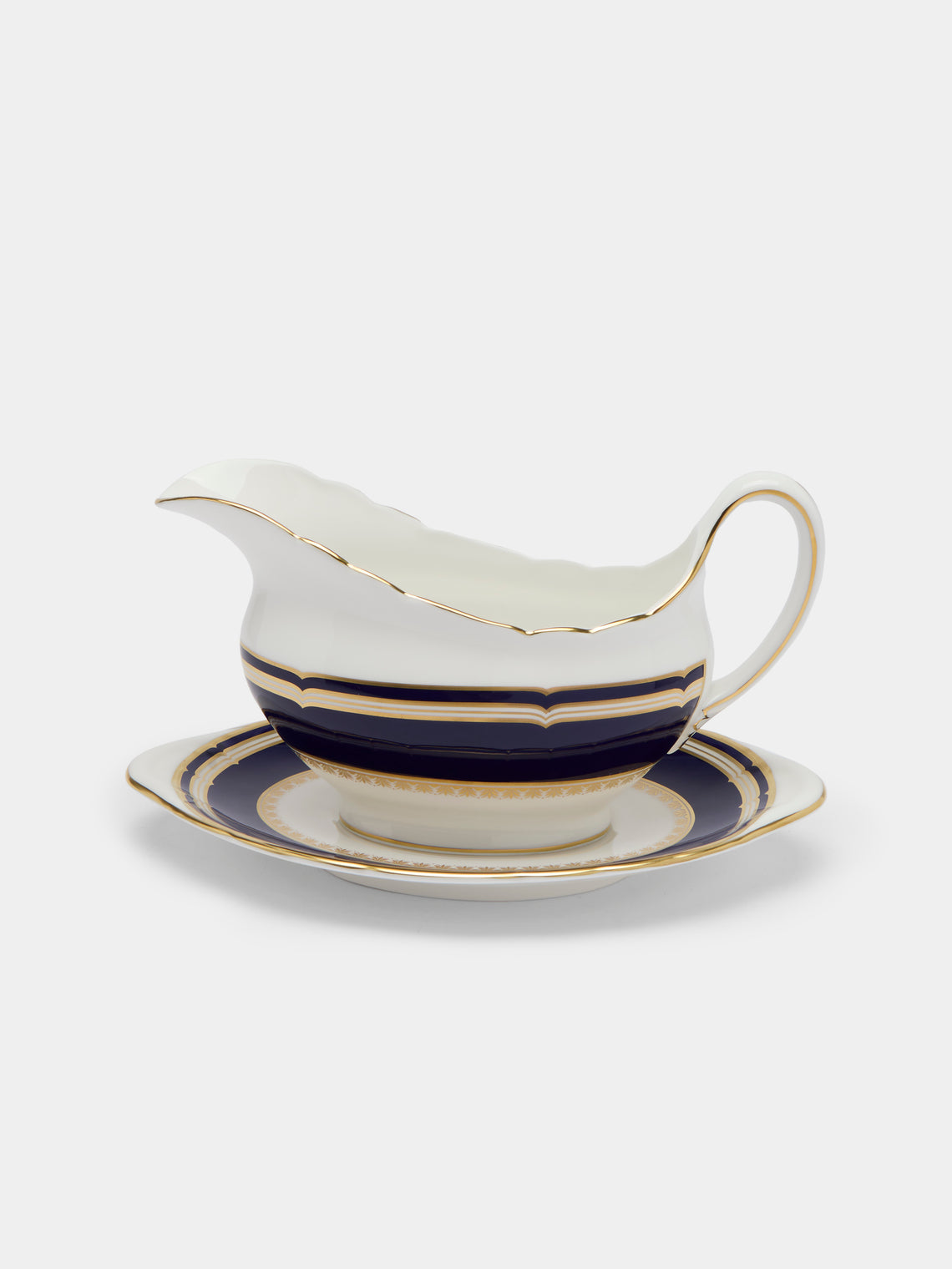 Royal Crown Derby - Ashbourne Bone China Sauce Boat -  - ABASK - 