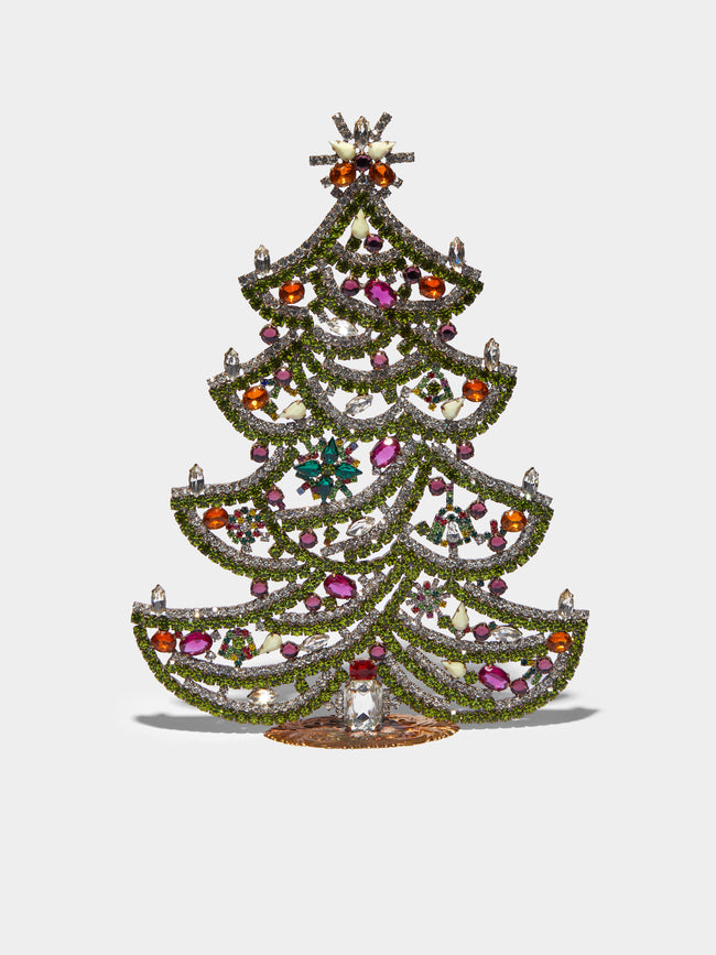 Antique and Vintage - 1930s Czech Jewelled Large Christmas Tree -  - ABASK - 