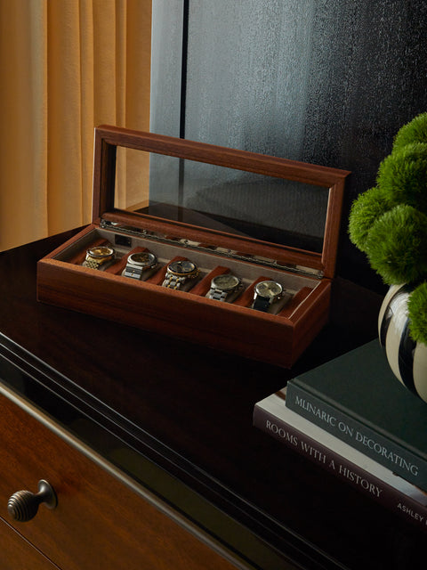 Agresti - Mahogany Watch Box -  - ABASK