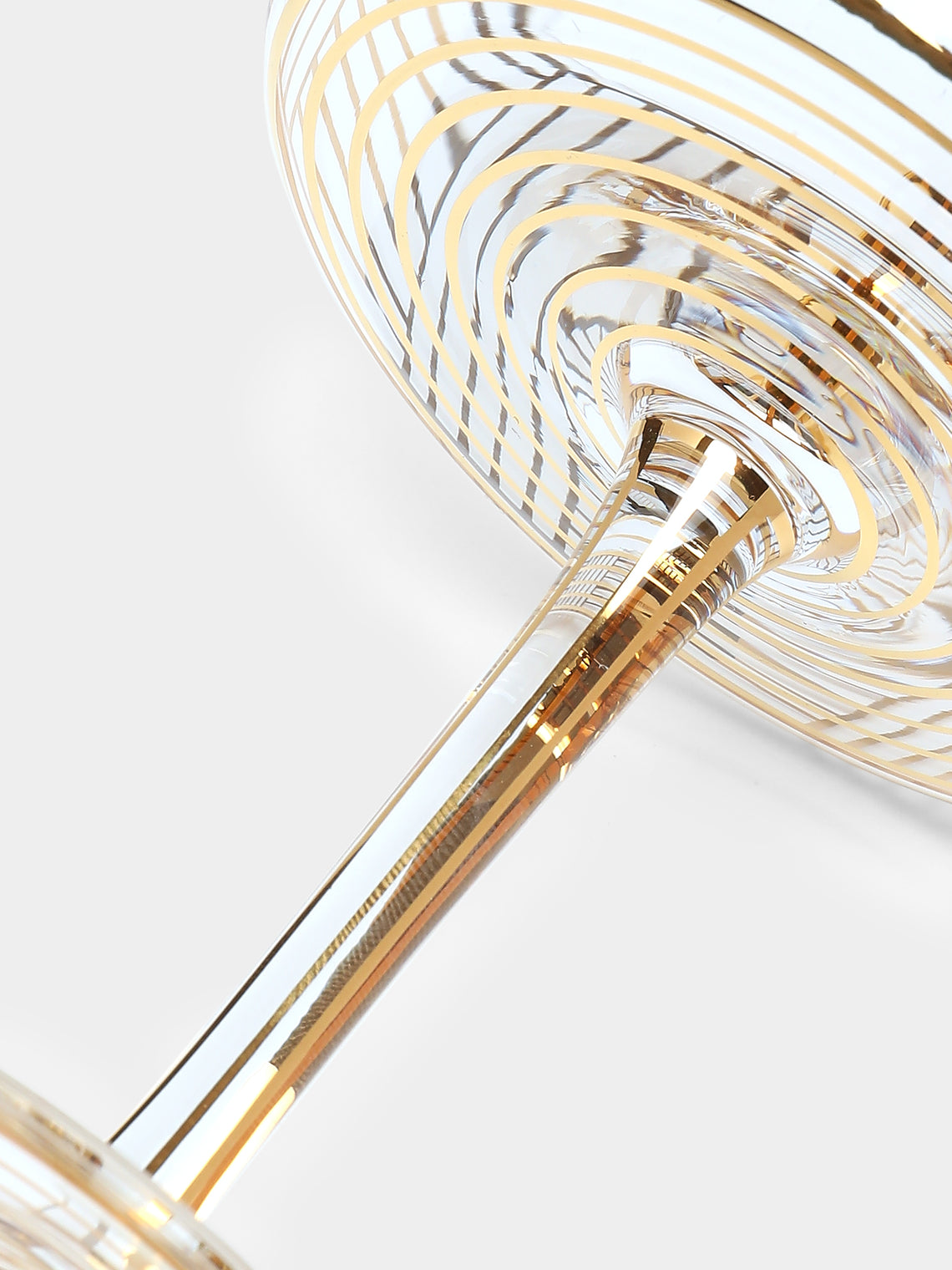 Lobmeyr - Josef Hoffmann Series B Gold Champagne Coupe -  - ABASK