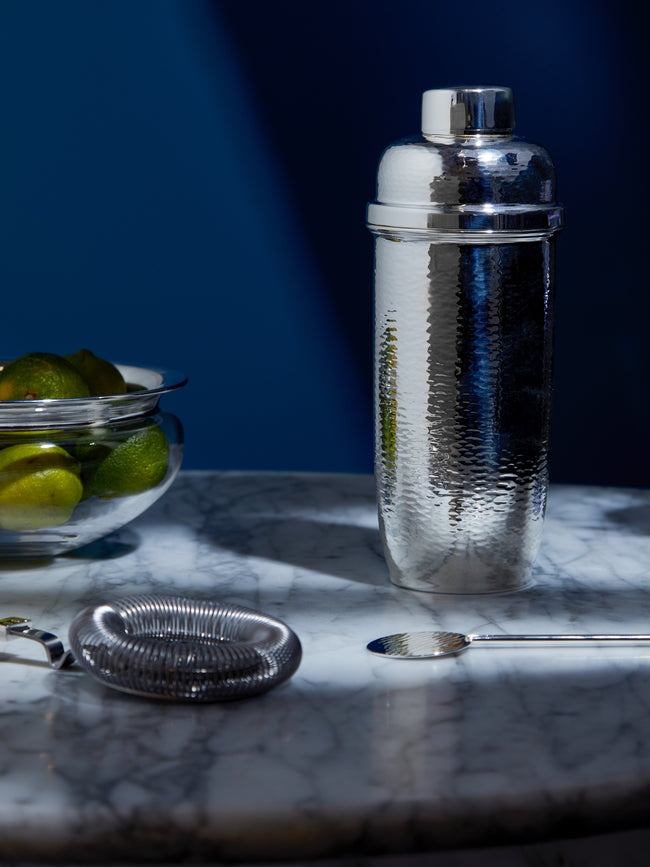 Zanetto - Acqua Silver-Plated Cocktail Shaker -  - ABASK