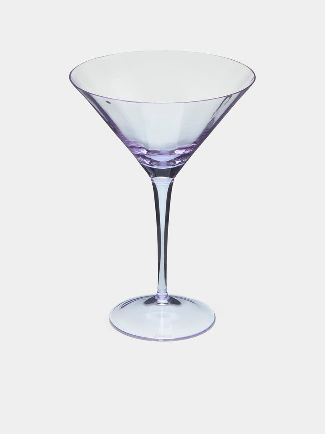 Moser - Optic Hand-Blown Crystal Martini Glasses (Set of 2) -  - ABASK - 