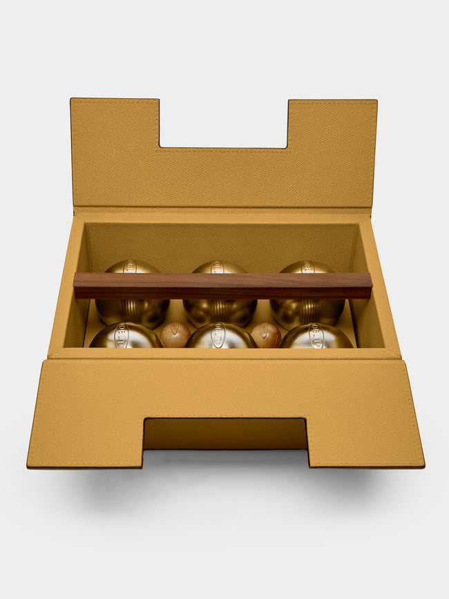 Giobagnara - Leather Outdoor Boules Set -  - ABASK - 