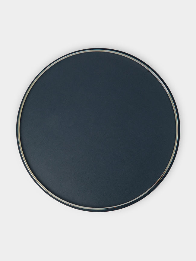 Giobagnara - Neptune Leather Lazy Susan -  - ABASK - 