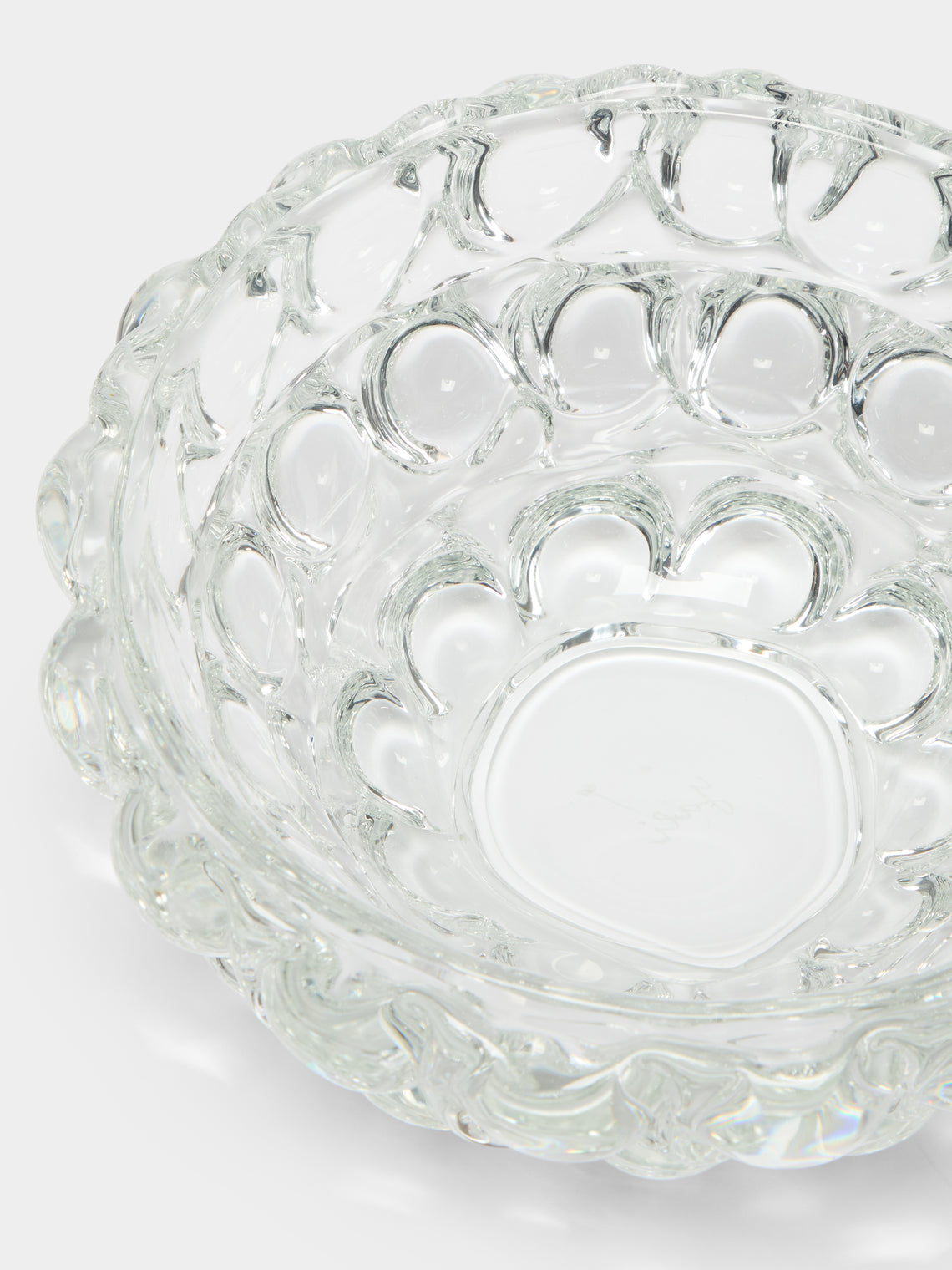 Yali Glass - Boboli Hand-Blown Murano Glass Low Bowl -  - ABASK