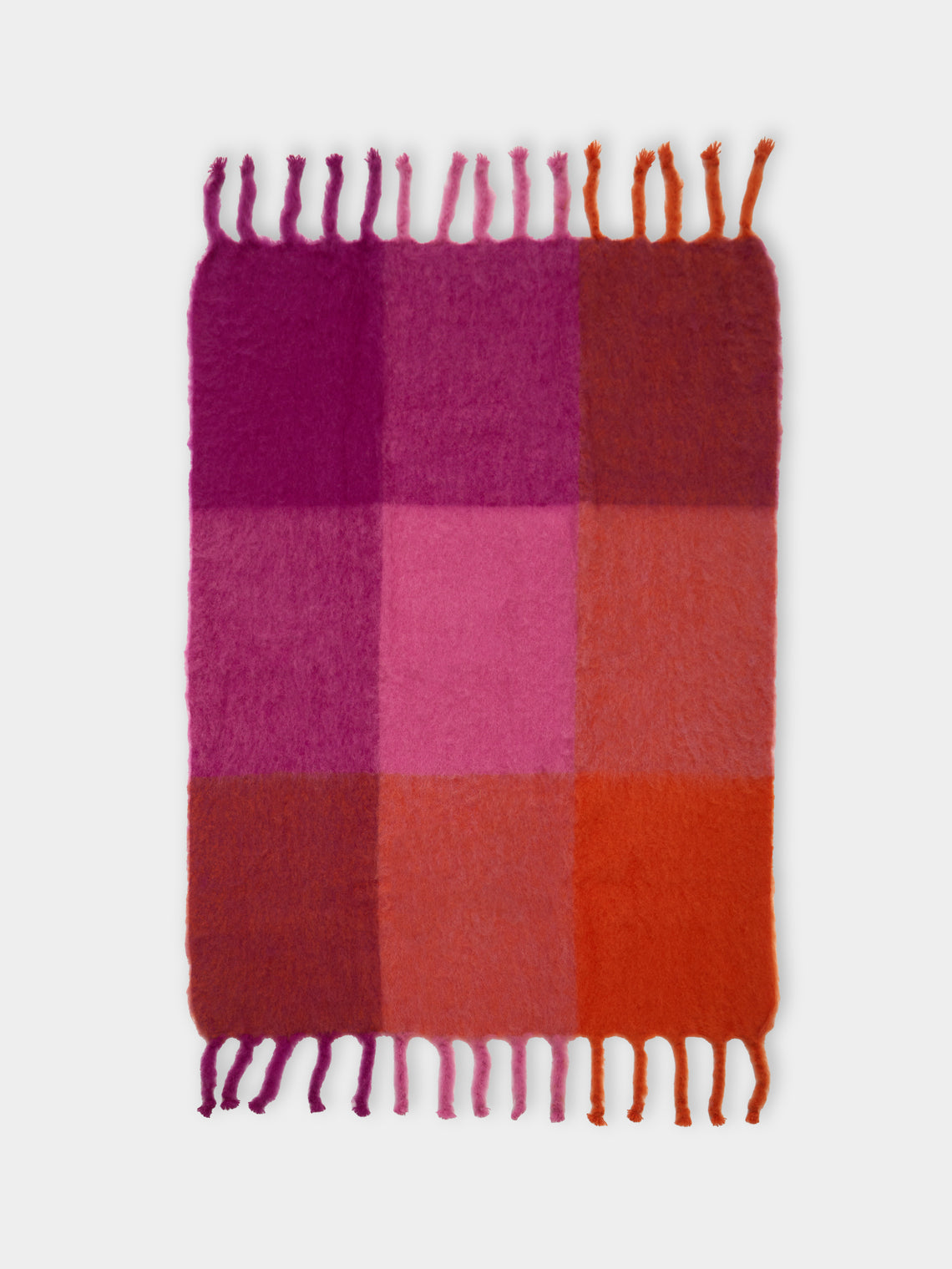 Lena Rewell - Aza Handwoven Mohair Blanket (71in/1.8m) -  - ABASK