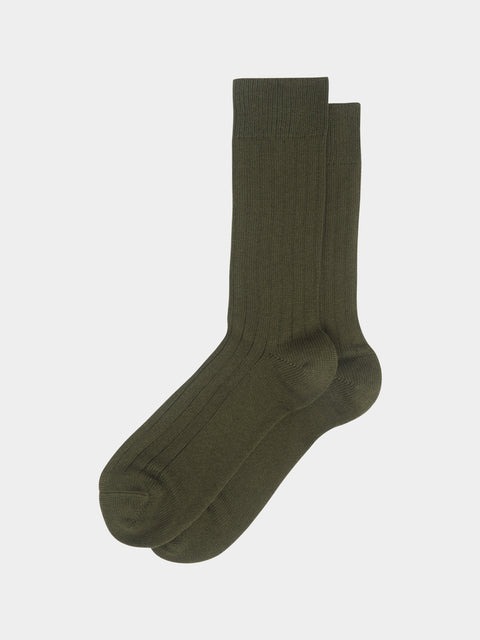 Maria La Rosa - Ribbed Cashmere Socks | One Size -  - ABASK - 