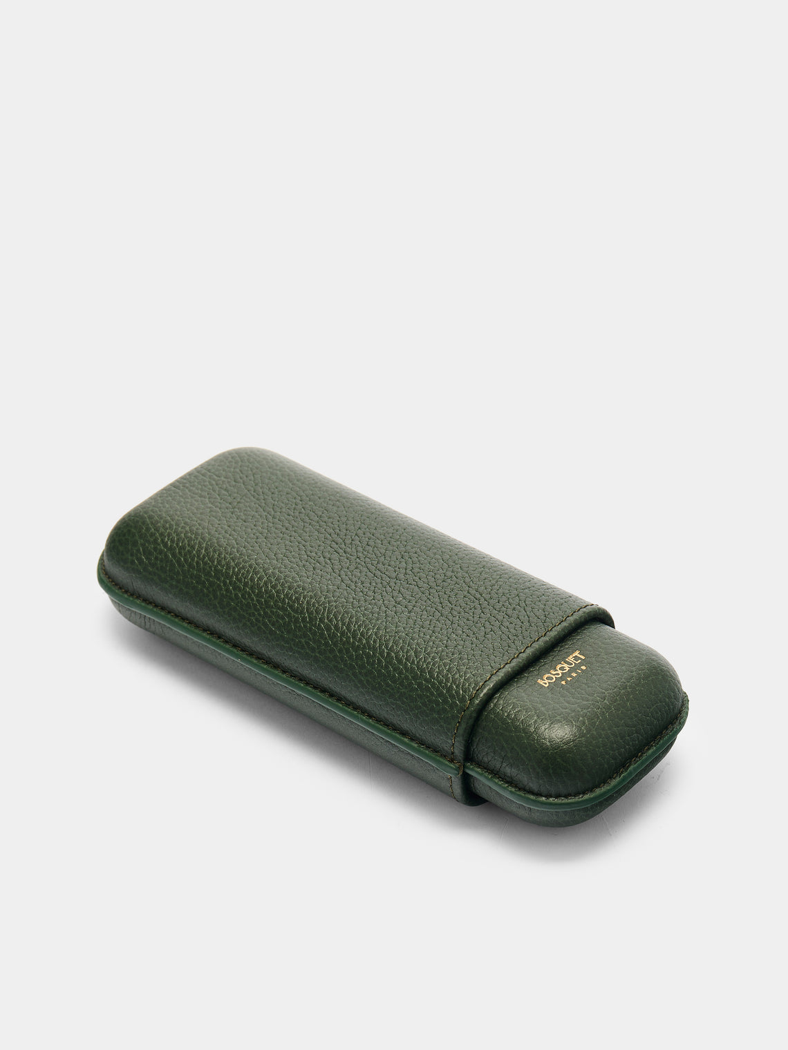 Bosquet Paris - Grained Leather Cigar Case (2 Cigars) -  - ABASK