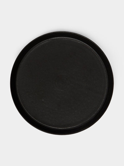 Lee Song-am - Black Clay Plates (Set of 4) -  - ABASK - 