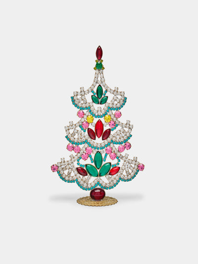 Antique and Vintage - 1930s Czech Jewelled Small Christmas Tree -  - ABASK - 