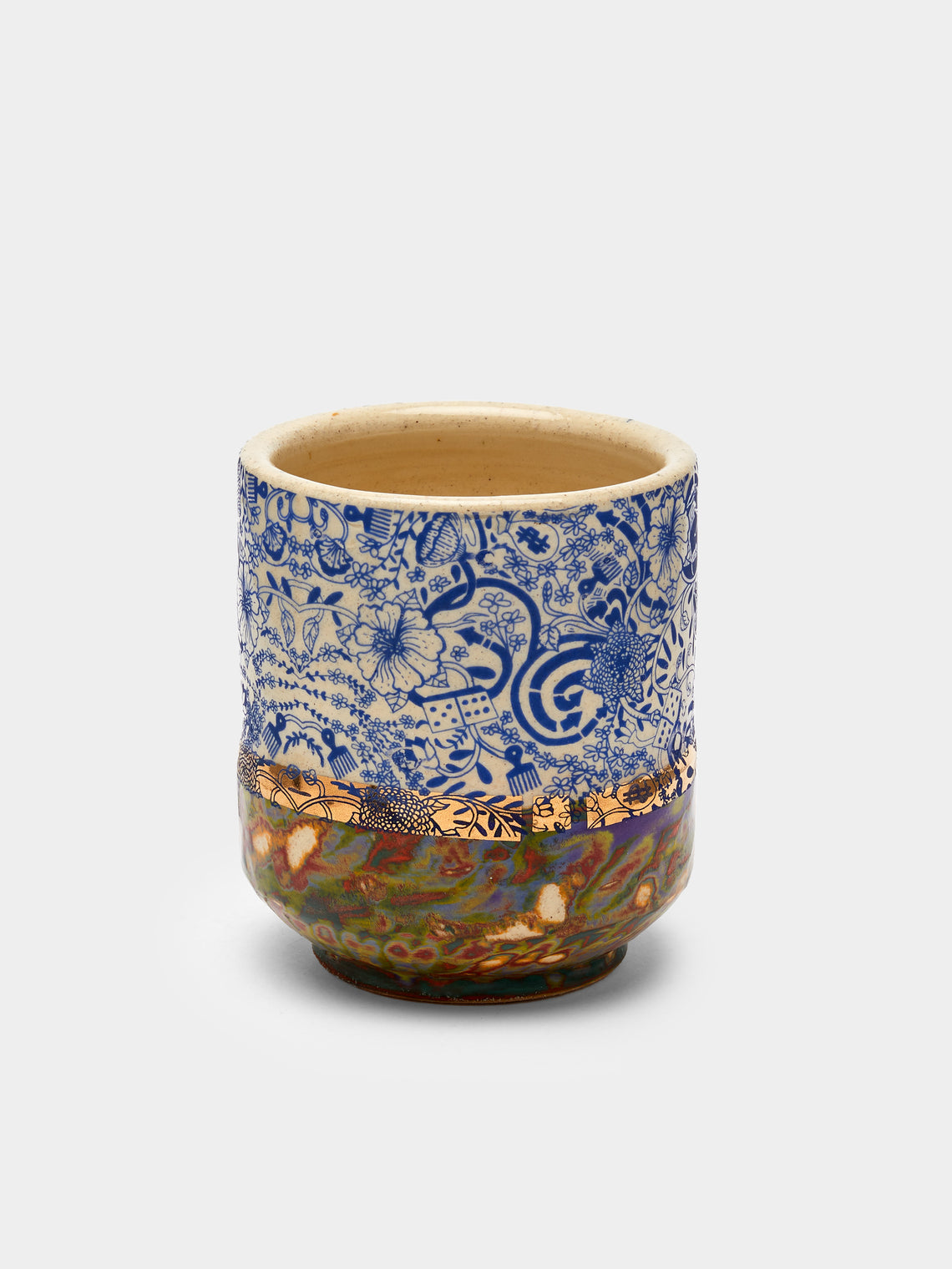 The Village Potter x Roberto Lugo - Edition 110 and 123 Ceramic Cups (Set of 2) -  - ABASK