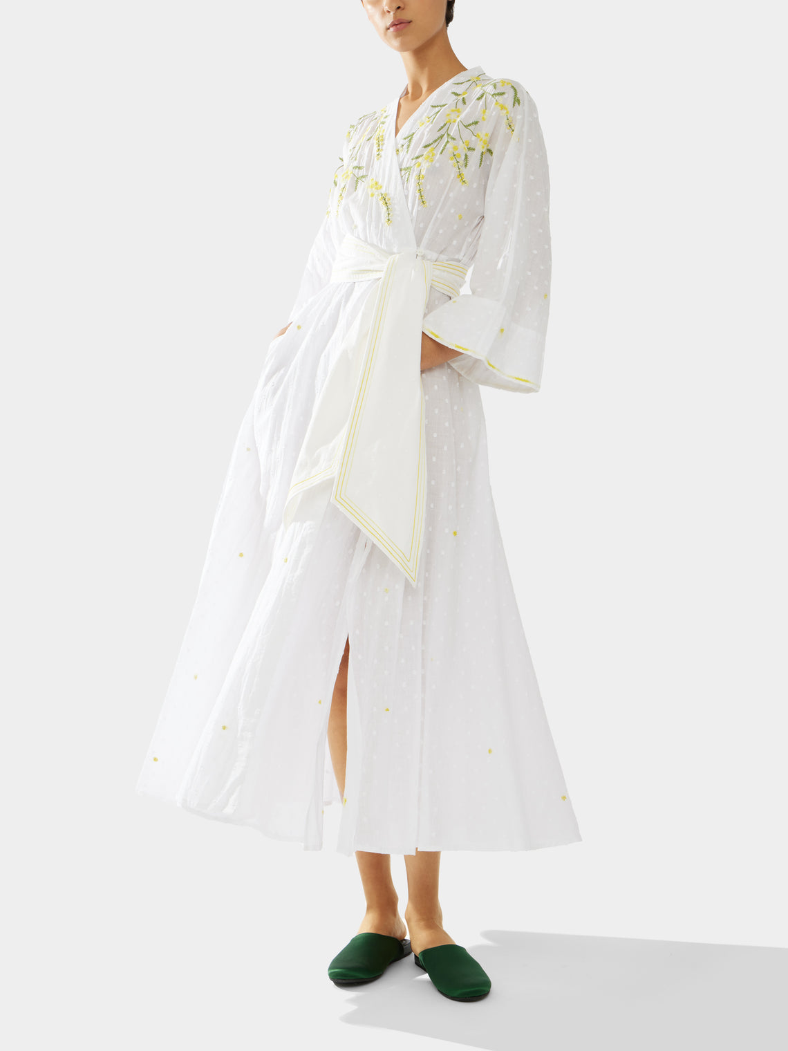 Thierry Colson - The Almudena Cotton Long Dress -  - ABASK