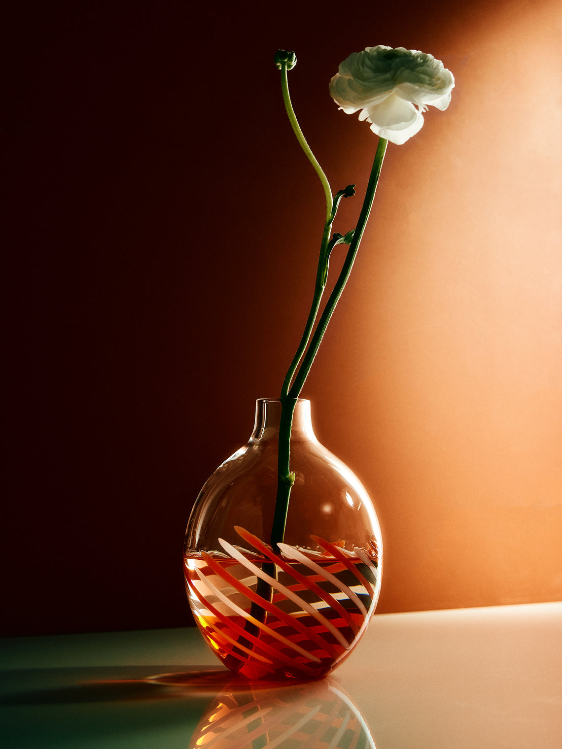 Carlo Moretti - Hand-Blown Murano Glass Bud Vase -  - ABASK