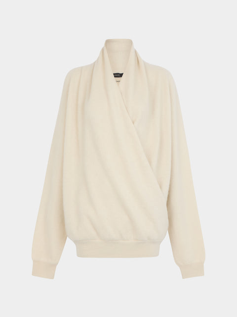 Frenckenberger - Cross Cashmere Sweater | Size: S -  - ABASK - 