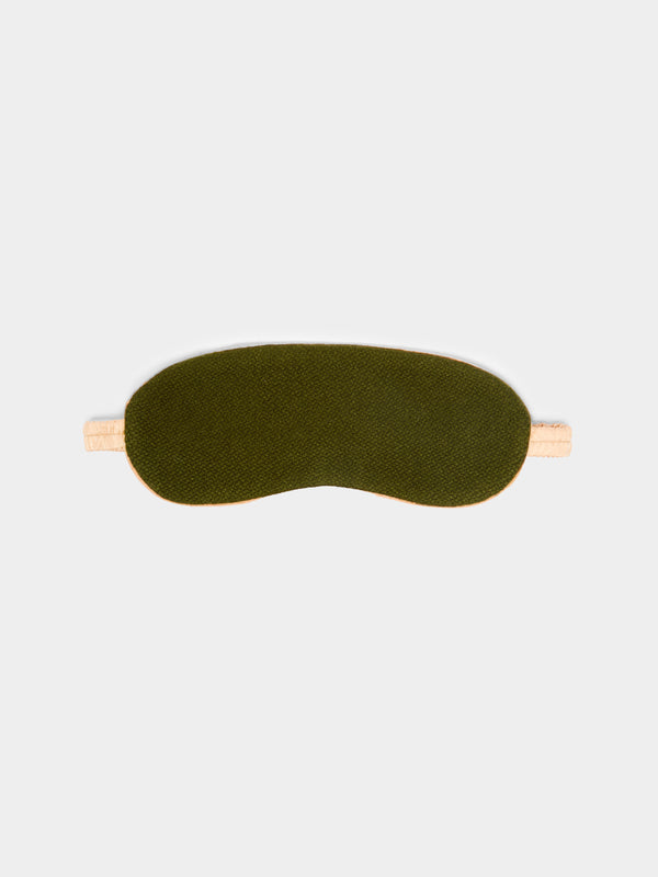 Studio Shamshiri x ABASK - Handwoven Cashmere and Silk Eye Mask -  - ABASK - 