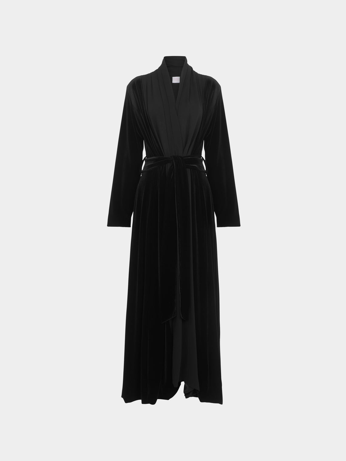 Loretta Caponi - Carla Velvet and Silk Robe | Size: S -  - ABASK - 