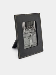 Oscar Maschera - Punti Leather Photo Frame -  - ABASK - 