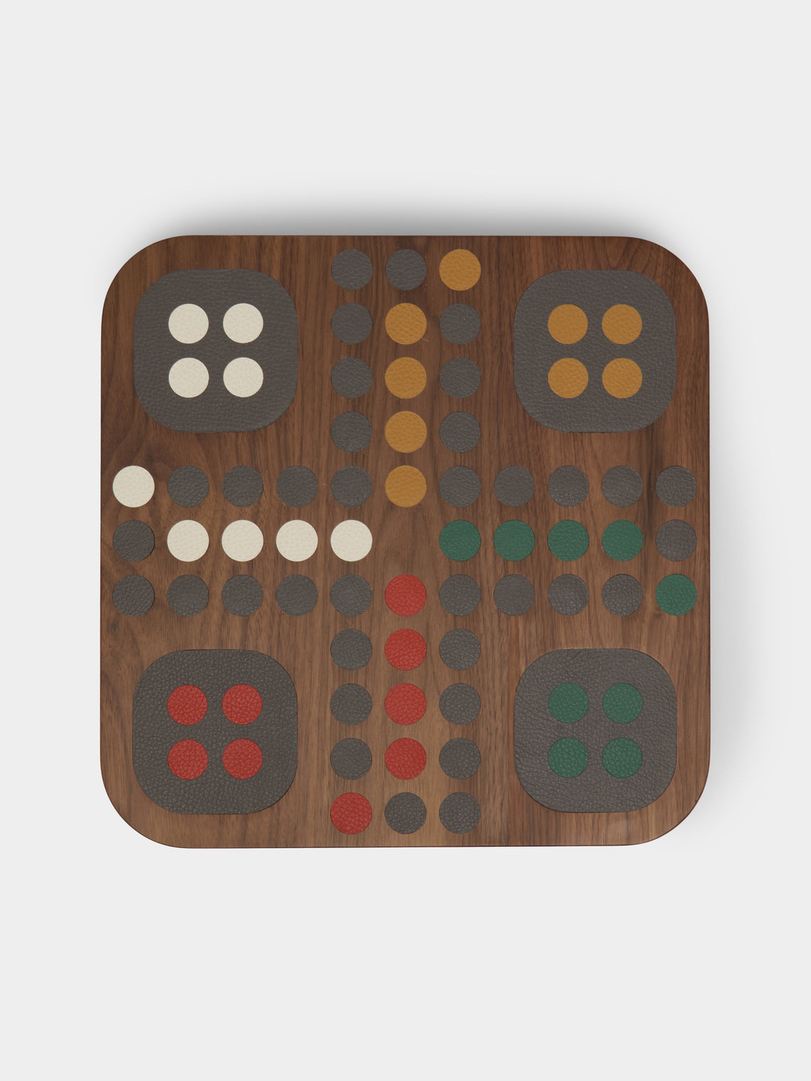 Giobagnara - Delos Wood Ludo Game Set -  - ABASK