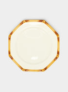 Este Ceramiche - Bamboo Hand-Painted Ceramic Dinner Plates (Set of 4) -  - ABASK - 