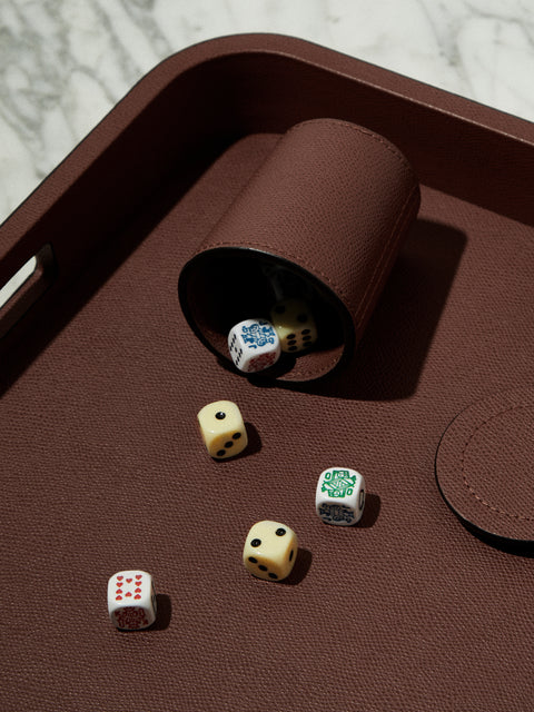 Giobagnara - Leather Dice Cup -  - ABASK