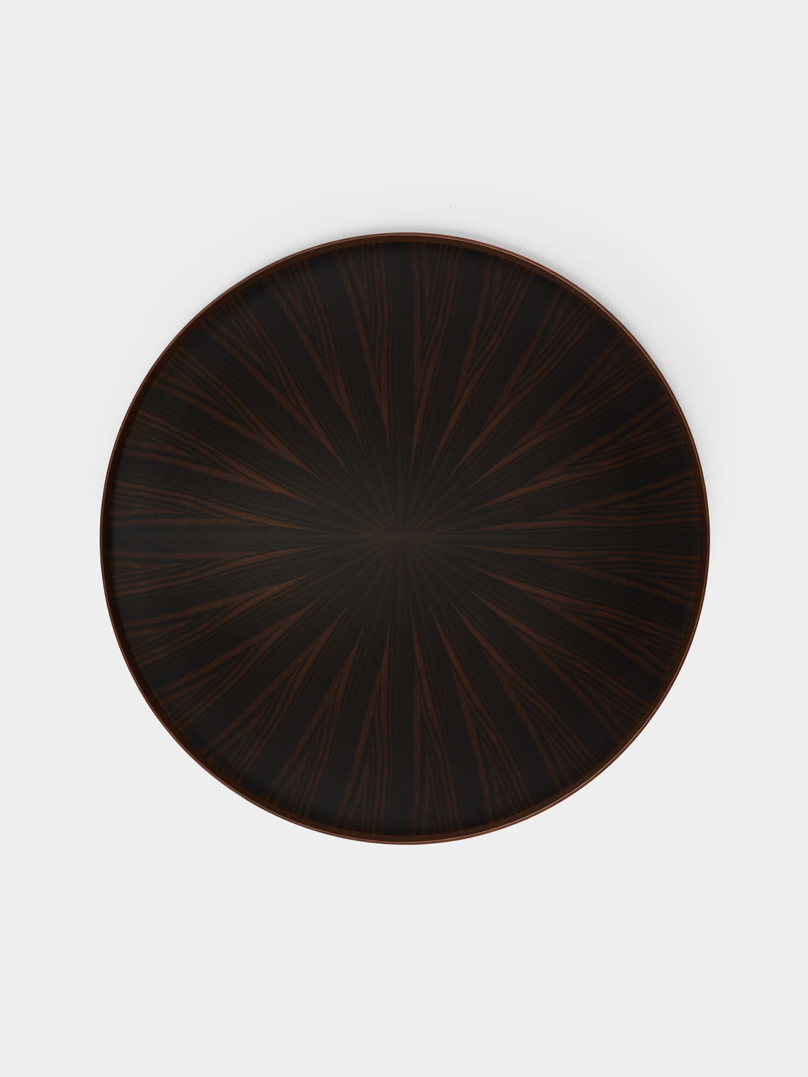 Mori Kougei - Ebony Round Wood Tray -  - ABASK - 