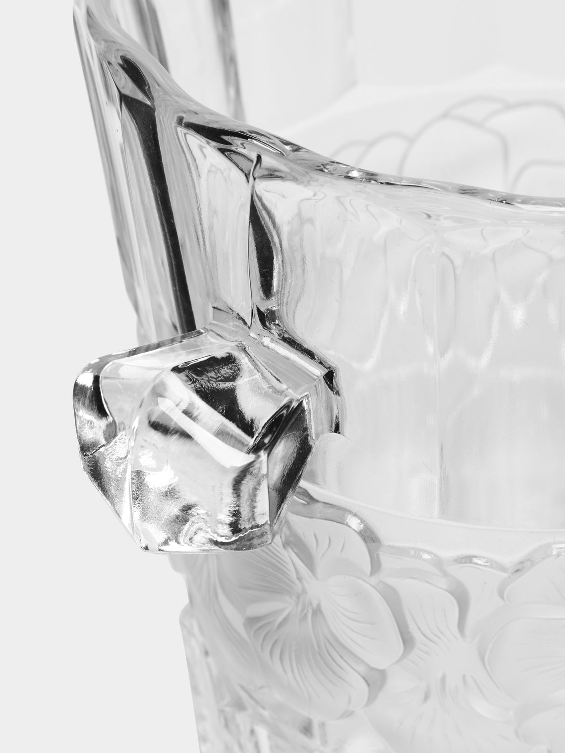 Antique and Vintage - 1930s Lalique Crystal Ice Bucket -  - ABASK