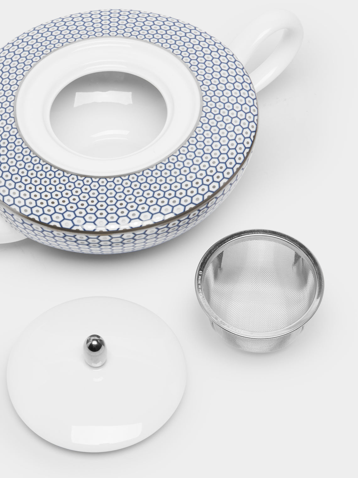 Raynaud - Trésor Bleu Porcelain Teapot -  - ABASK