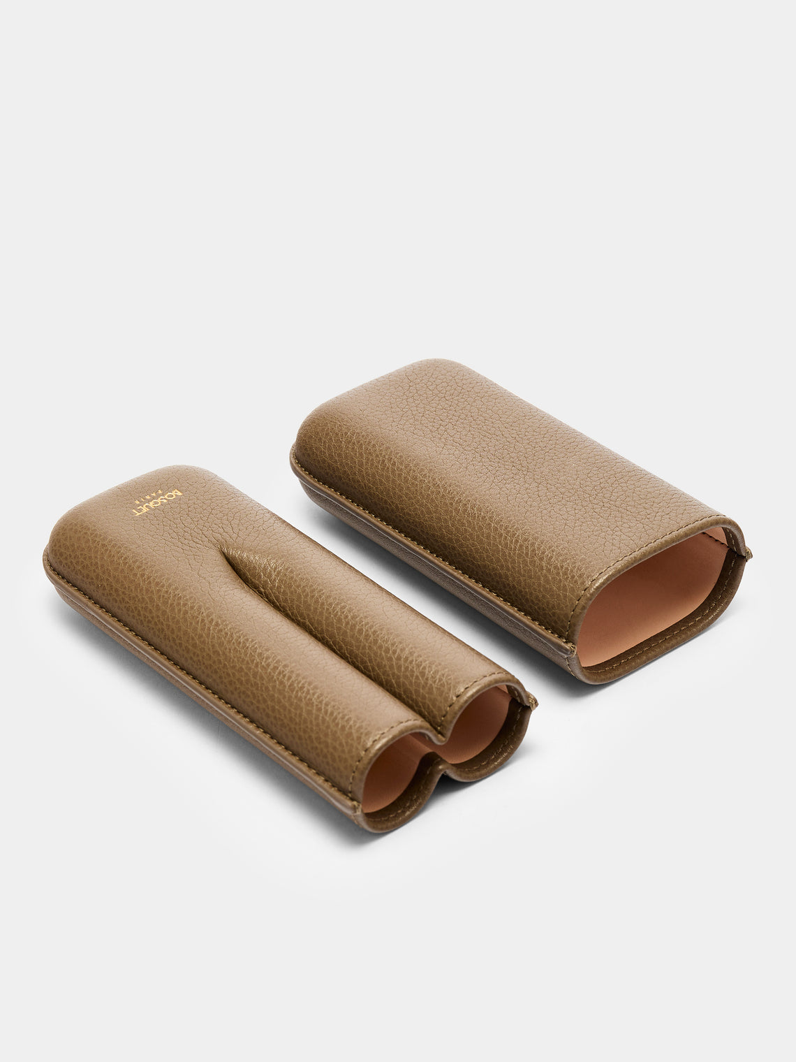 Bosquet Paris - Grained Leather Cigar Case (2 Cigars) -  - ABASK