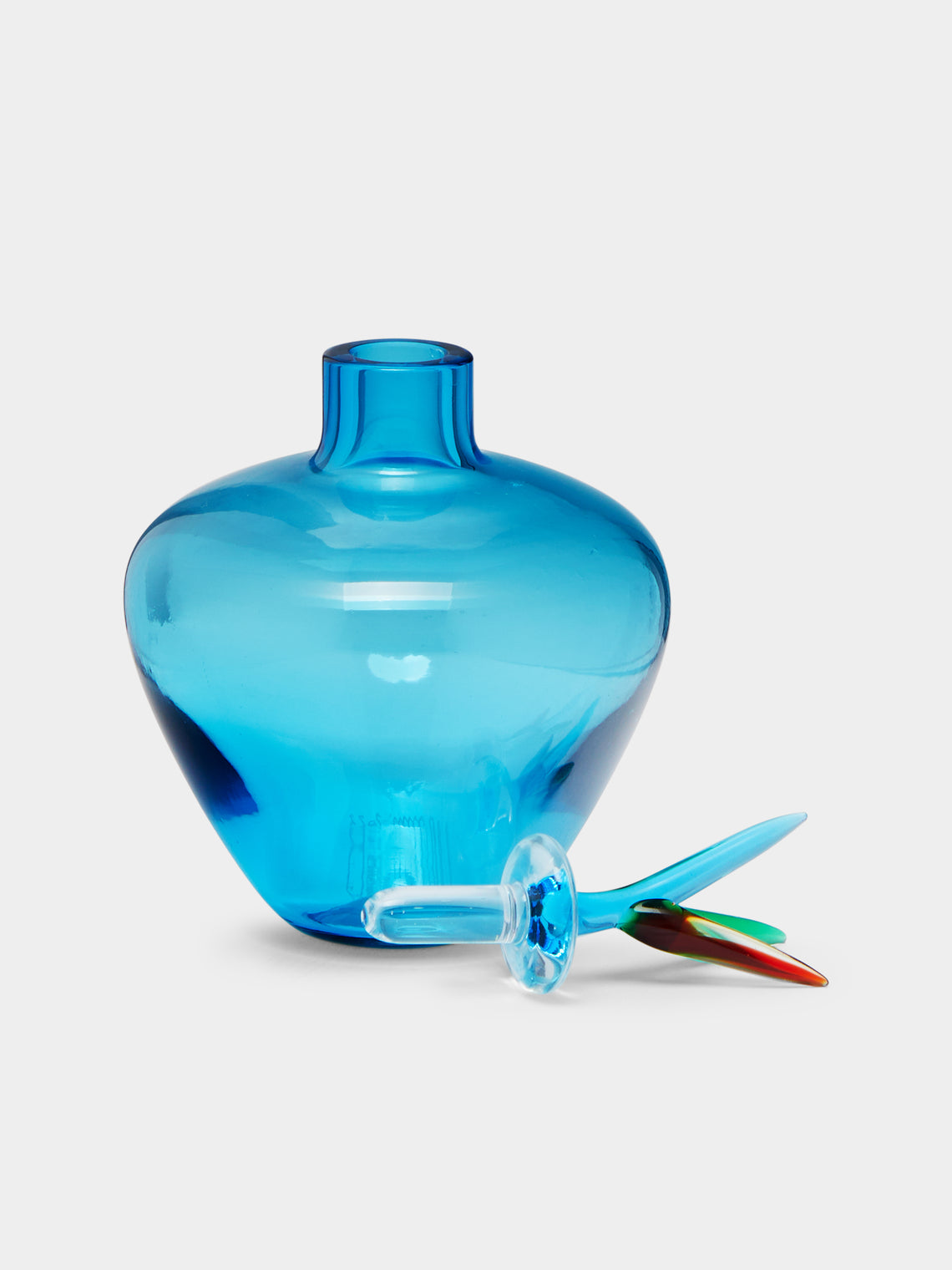 Venini - 1984 Laura de Santillana Monofiore Hand-Blown Murano Glass Perfume Bottle -  - ABASK