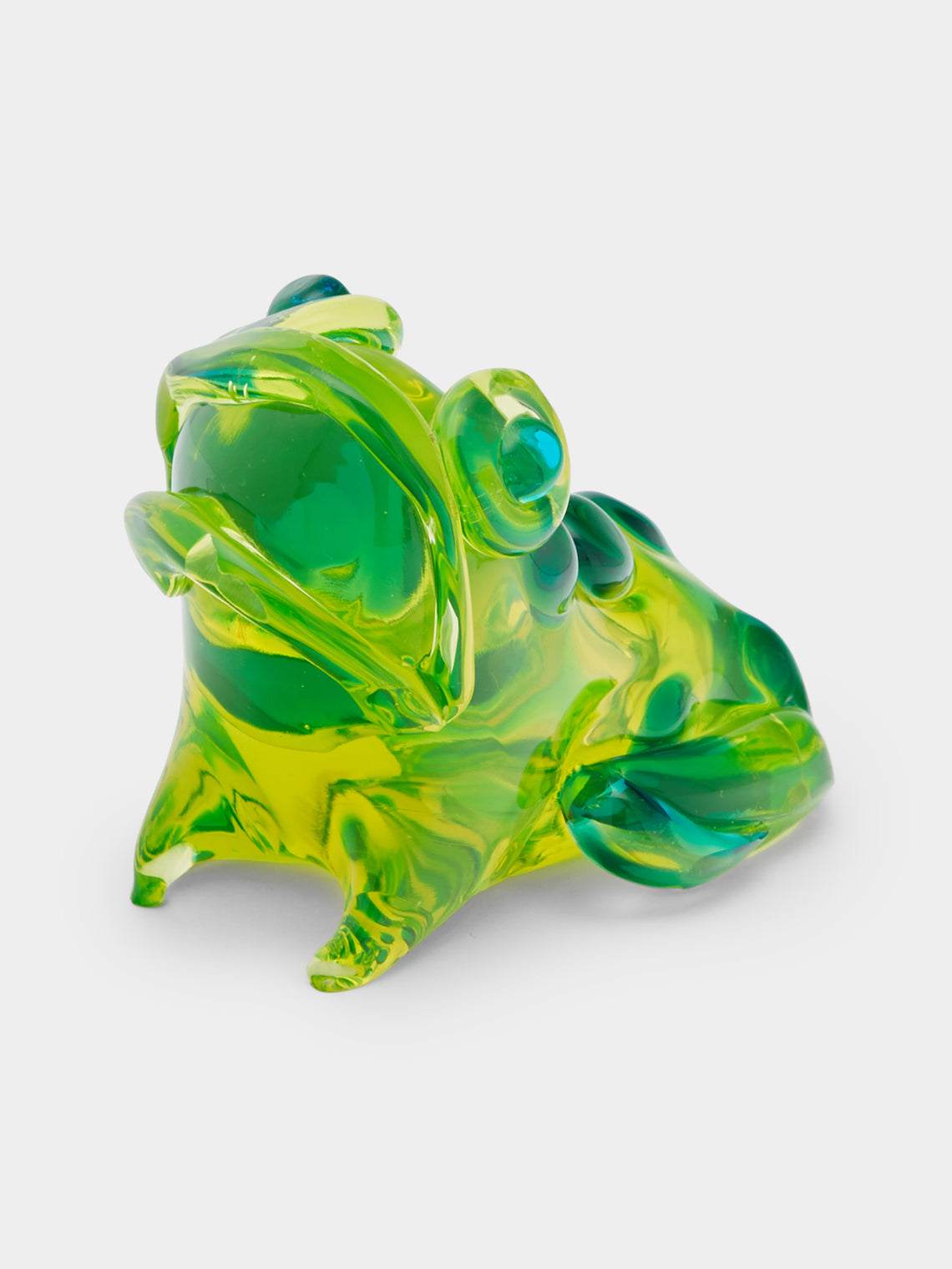 Antique and Vintage - 1960s Antonio da Ros Glass Frog Sculpture -  - ABASK - 